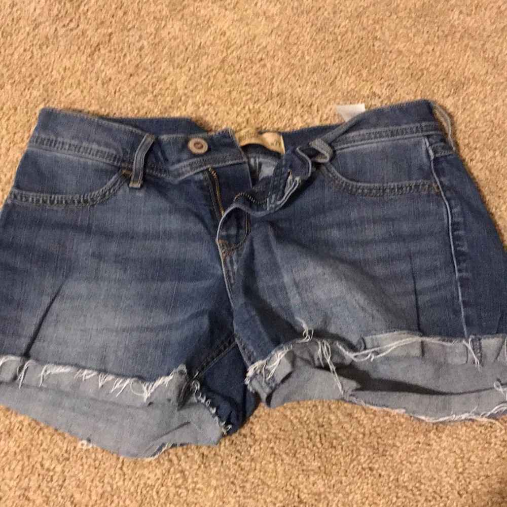 Blue Denim shorts from Hollister